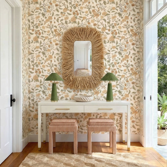 Kora Cotton Jute Contract-Grade Accent Stool - Image 2