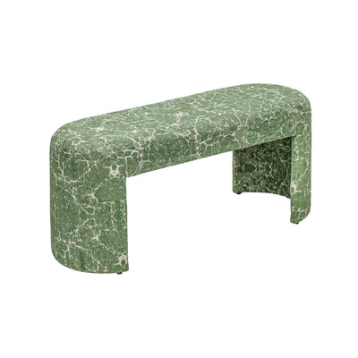 Greenspace 39" Rounded Upholstered Bench - Image 1