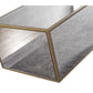 Lana Mirrored Coffee Table (43"-48")