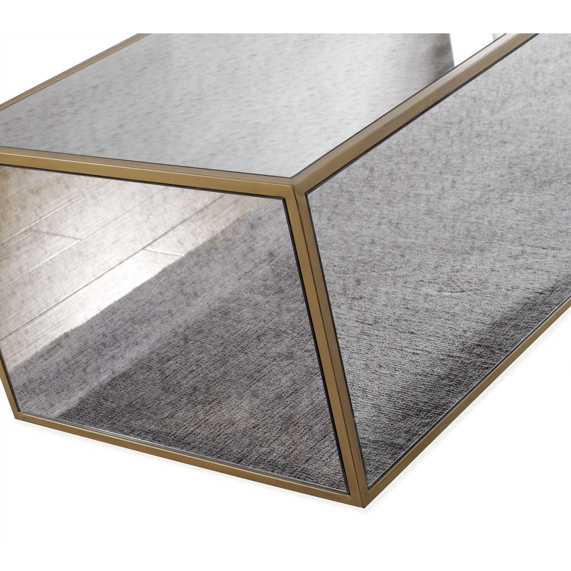 Lana Mirrored Coffee Table (43"-48")