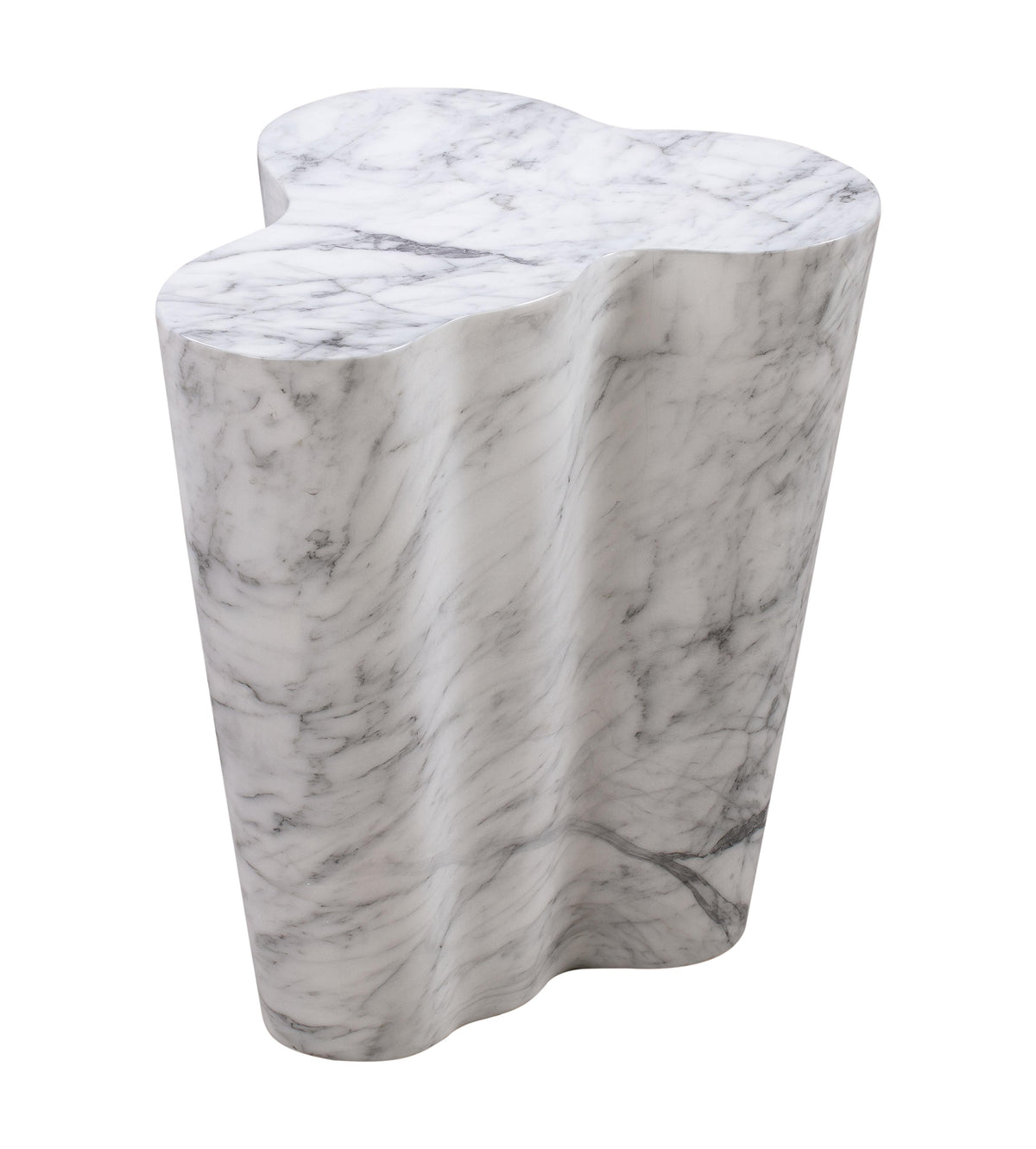 Slab Concrete Indoor Outdoor Side Table
