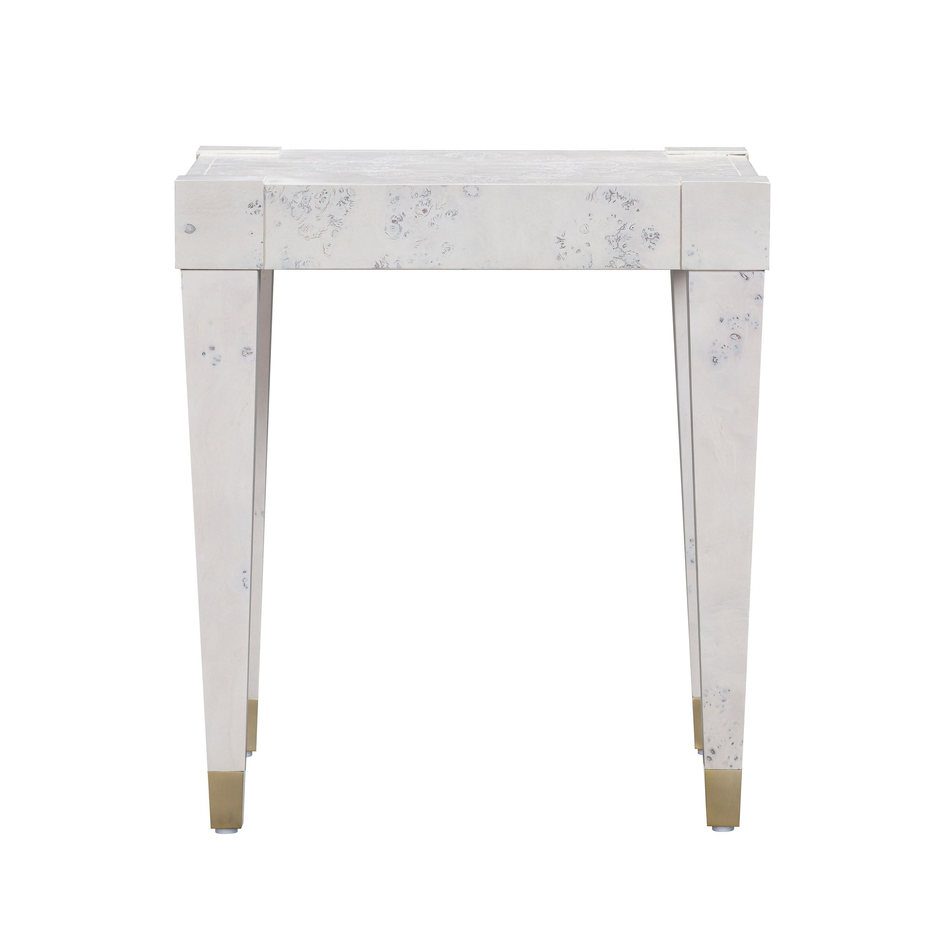 Brandyss Burl End Table - White - Image 2