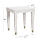 Brandyss Burl End Table - White - Image 5