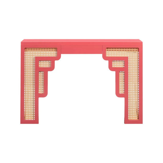Suzie 45" Rattan Console Table - Image 1