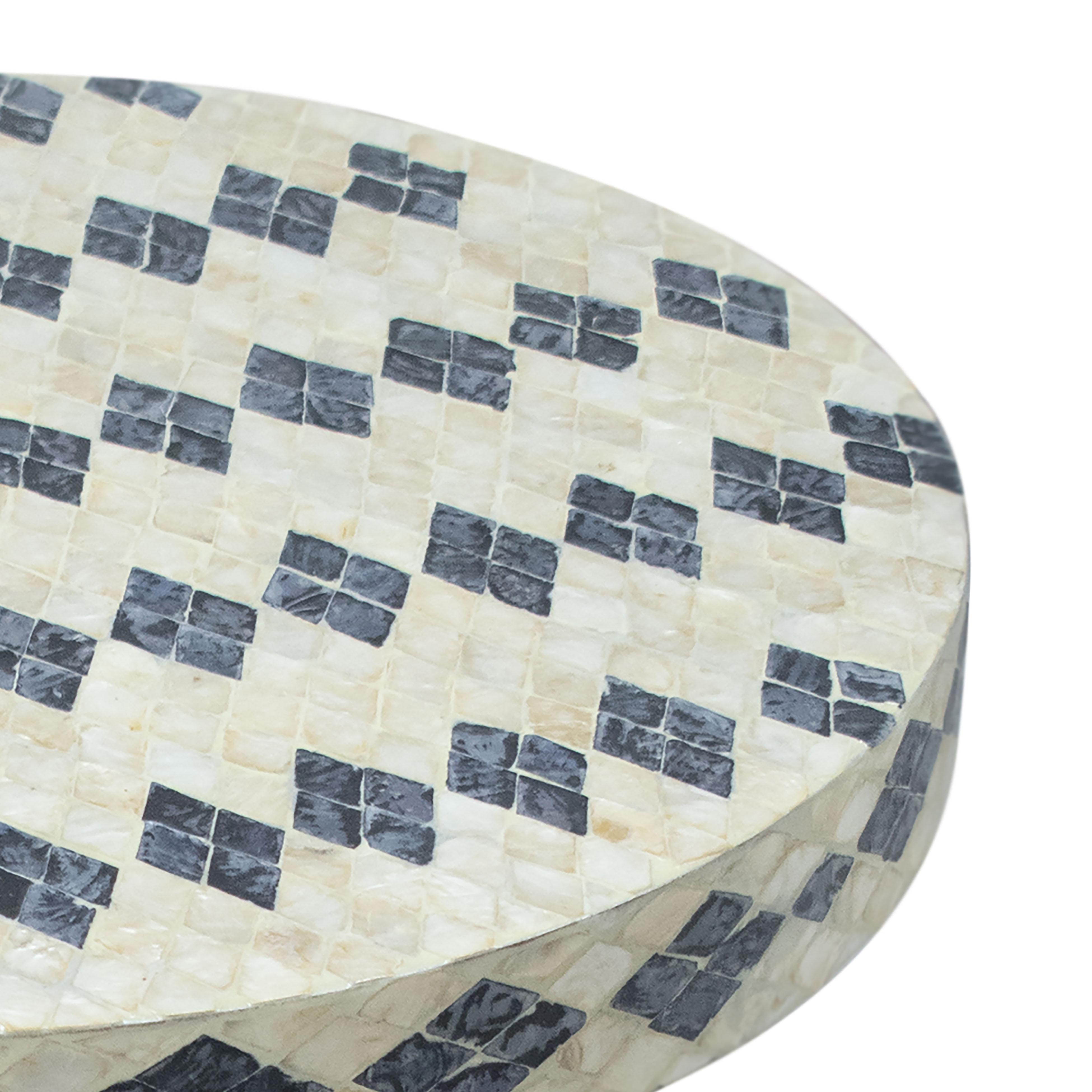 Halio Shell Side Table | TOV Furniture