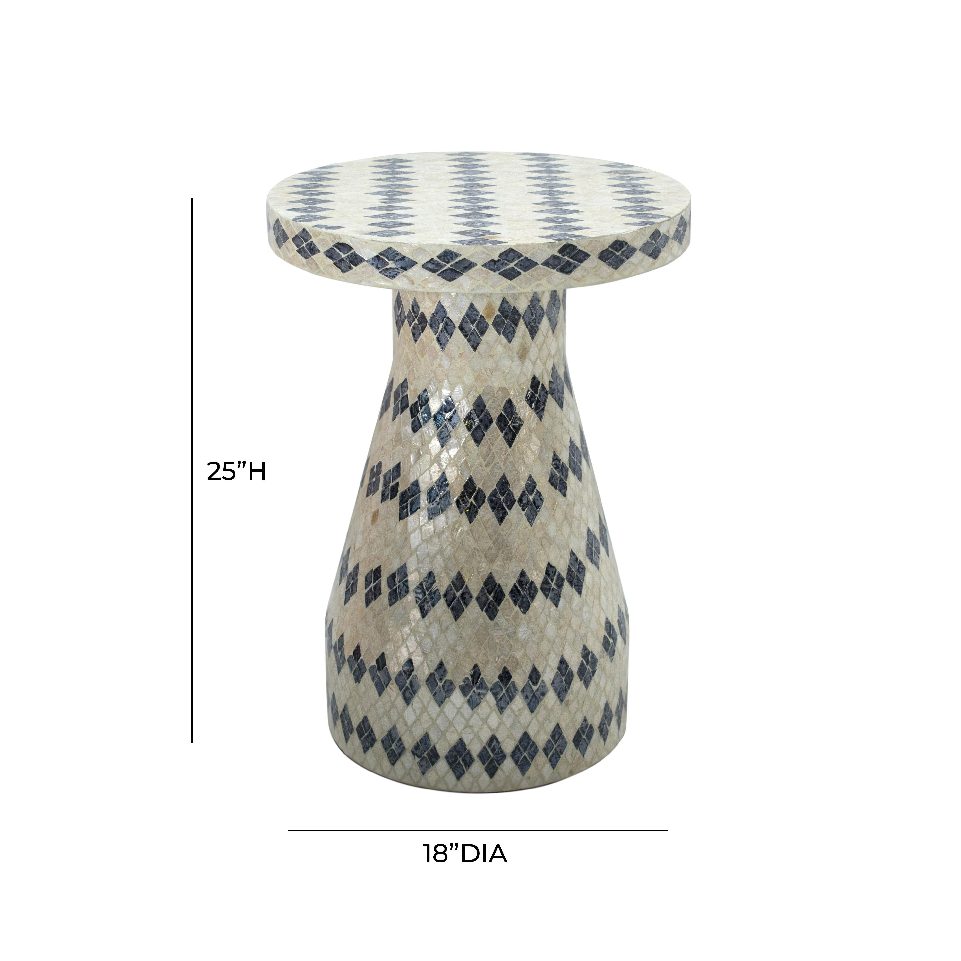 HALO サイドテーブル Halio Shell Side Table | TOV Furniture
