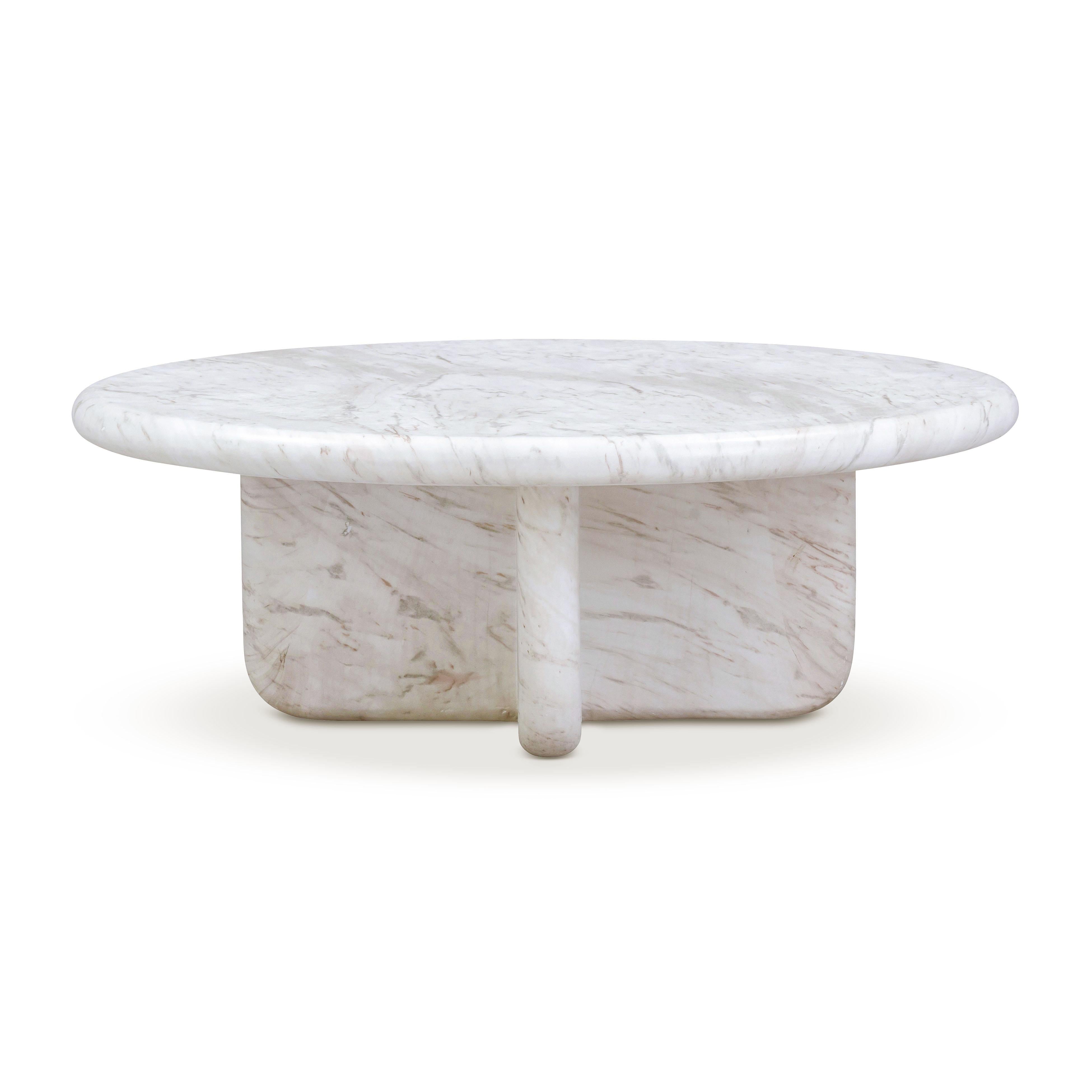 Juju Faux Marble Indoor/Outdoor Coffee Table | TOV Furniture