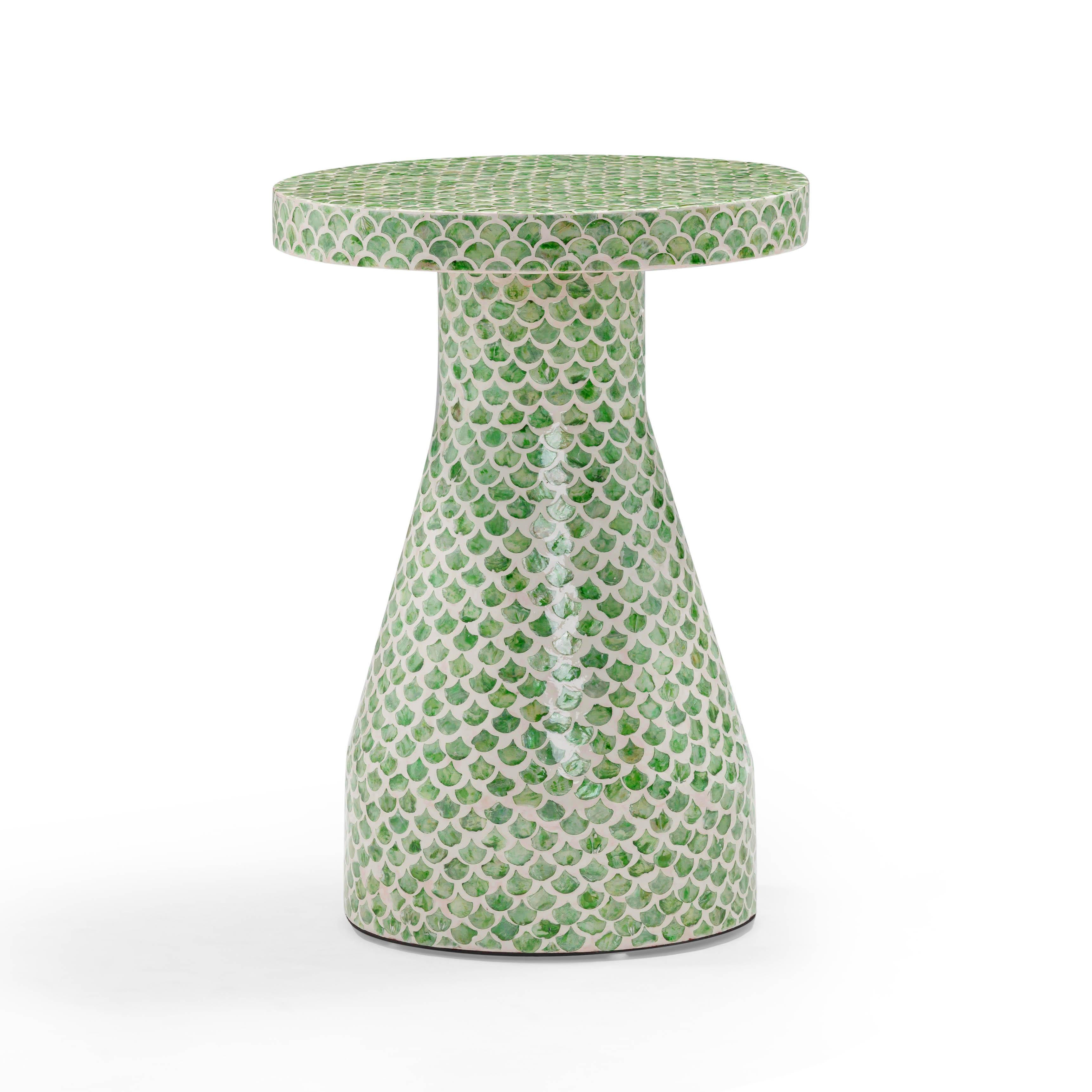 Halio Shell Side Table | TOV Furniture