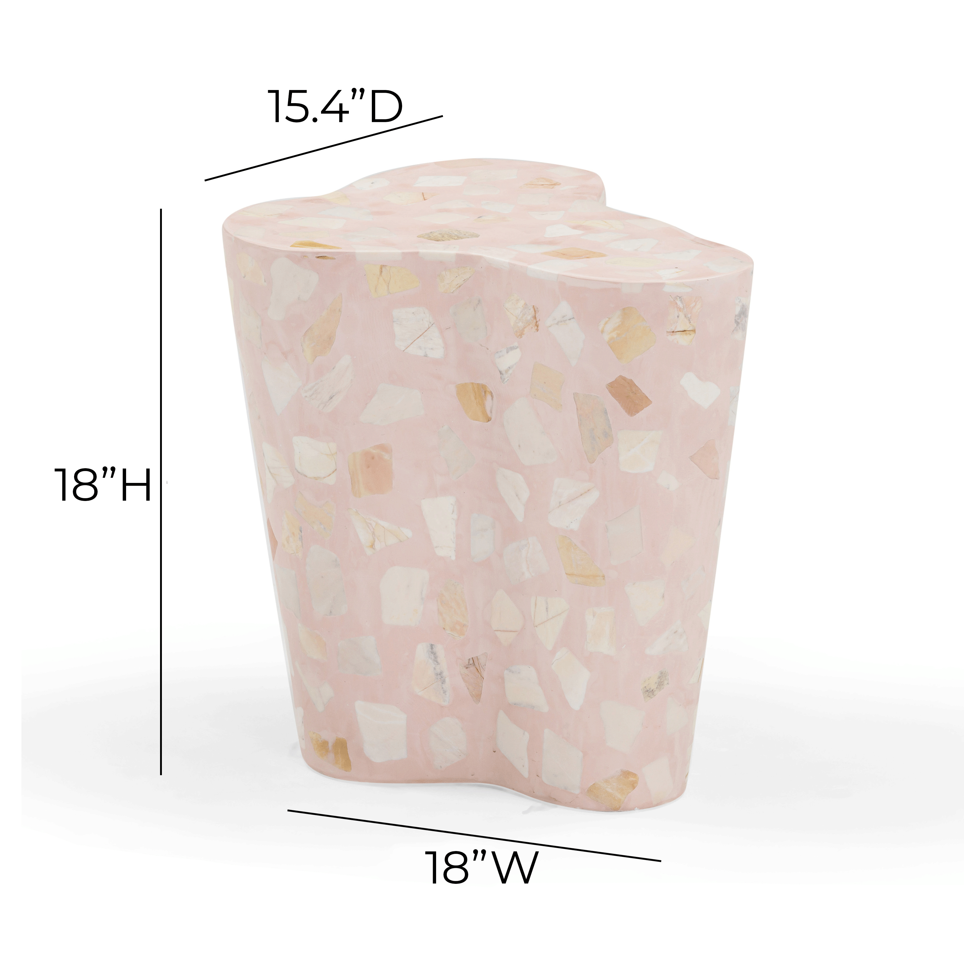 TOV Furniture Slab Side Table - Thumbnail 4