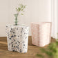 Slab Faux Terrazzo Indoor/Outdoor Side Table - Pink - Image 5
