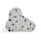 Slab Faux Terrazzo Indoor/Outdoor Side Table - Black and White - Image 9