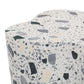 Slab Faux Terrazzo Indoor/Outdoor Side Table - Black and White - Image 7