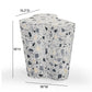 Slab Faux Terrazzo Indoor/Outdoor Side Table - Black and White - Image 10