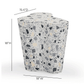 Slab Faux Terrazzo Indoor/Outdoor Side Table - Black and White - Image 6