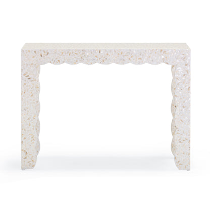 Piara 43" Natural Capiz Shell Console Table - Default Title - Image 2