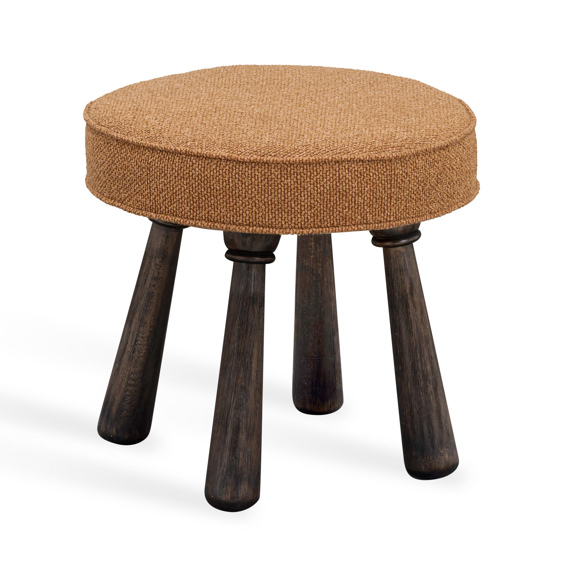 Pookie Performance Boucle Accent Stool - Golden Brown - Image 3