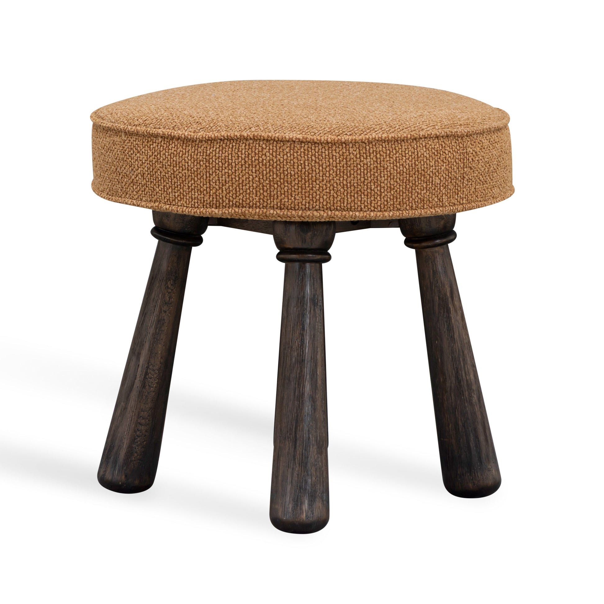 Pookie Performance Boucle Accent Stool - Golden Brown - Image 4