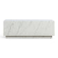 Romy 47" Rectangular Coffee Table - Faux Marble - Image 3