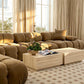 Romy 47" Rectangular Coffee Table - Faux Wood - Image 3