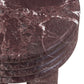 Delta Concrete Indoor/Outdoor Round Side Table - Red Levanto - Image 4