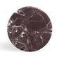 Delta Concrete Indoor/Outdoor Round Side Table - Red Levanto - Image 7