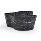 Slab 59" Concrete Indoor/Outdoor Coffee Table - Black Marble - Image 5
