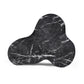 Slab Concrete Indoor/Outdoor Side Table (18"-22") - Black Marble / Tall - Image 5