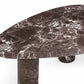 Libby Faux Red Levanto Marble Indoor/Outdoor Coffee Table (36"-48") - 48" - Image 6