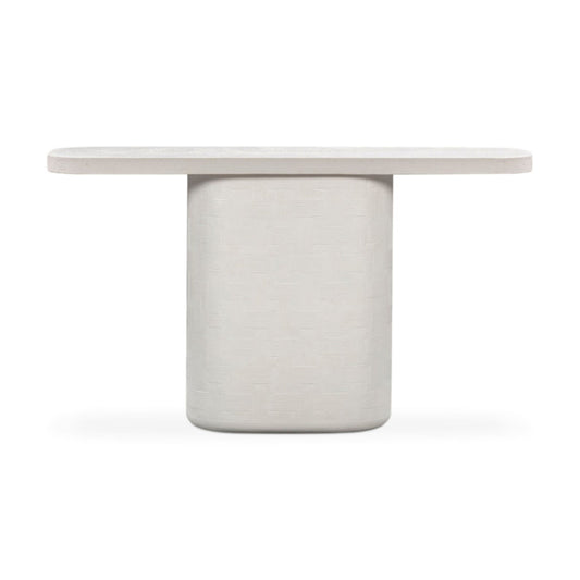 Suraya 55" Indoor/Outdoor Concrete Console Table - Image 1