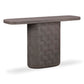 Suraya 55" Indoor/Outdoor Concrete Console Table - Dark Umber - Image 3