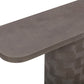 Suraya 55" Indoor/Outdoor Concrete Console Table - Dark Umber - Image 7