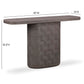 Suraya 55" Indoor/Outdoor Concrete Console Table - Dark Umber - Image 6