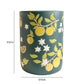 Tempest Citrus Indoor/Outdoor Ceramic Table - Lemon Citrus - Image 4