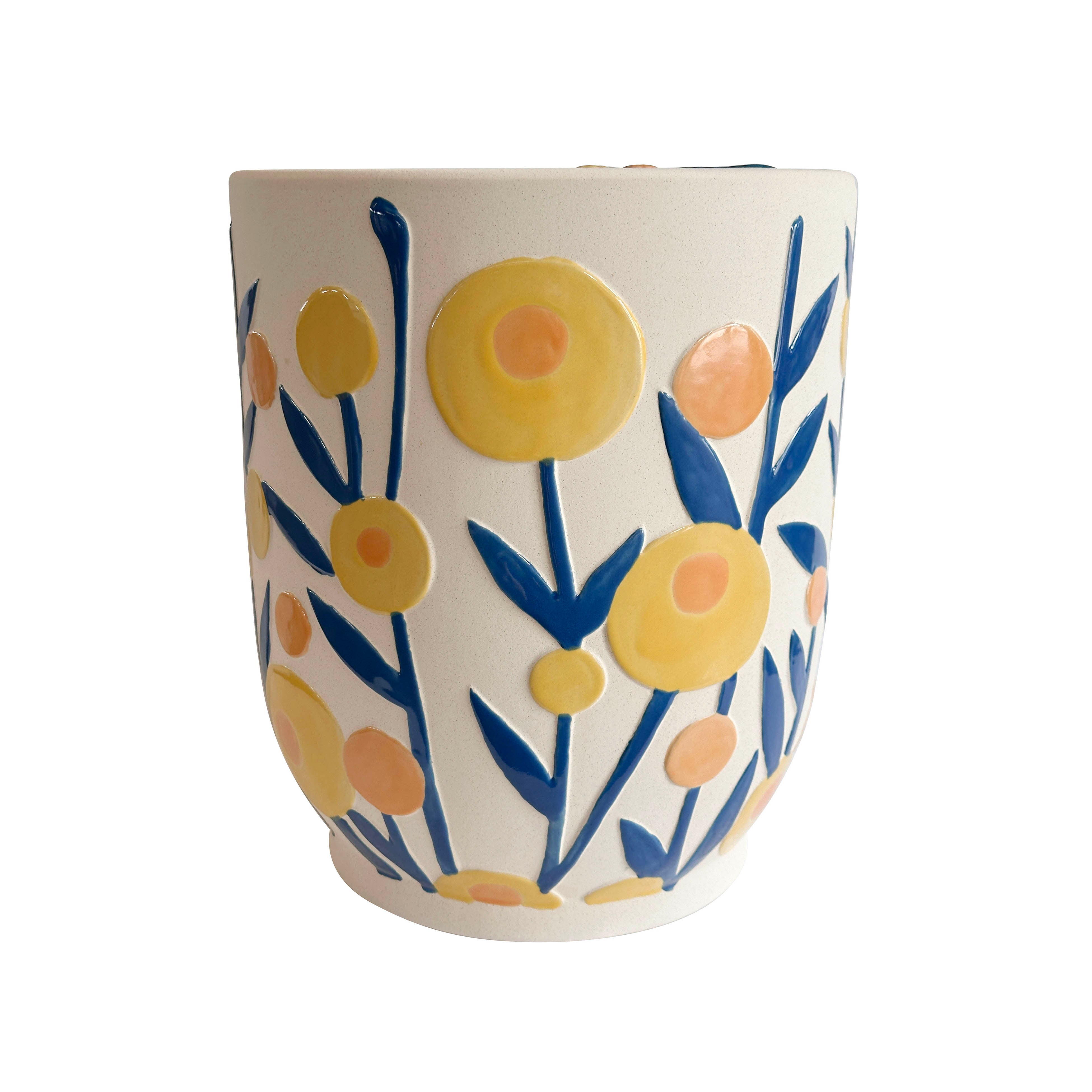 Ceramic Summer Garden Indoor/Outdoor Table | TOV Furniture