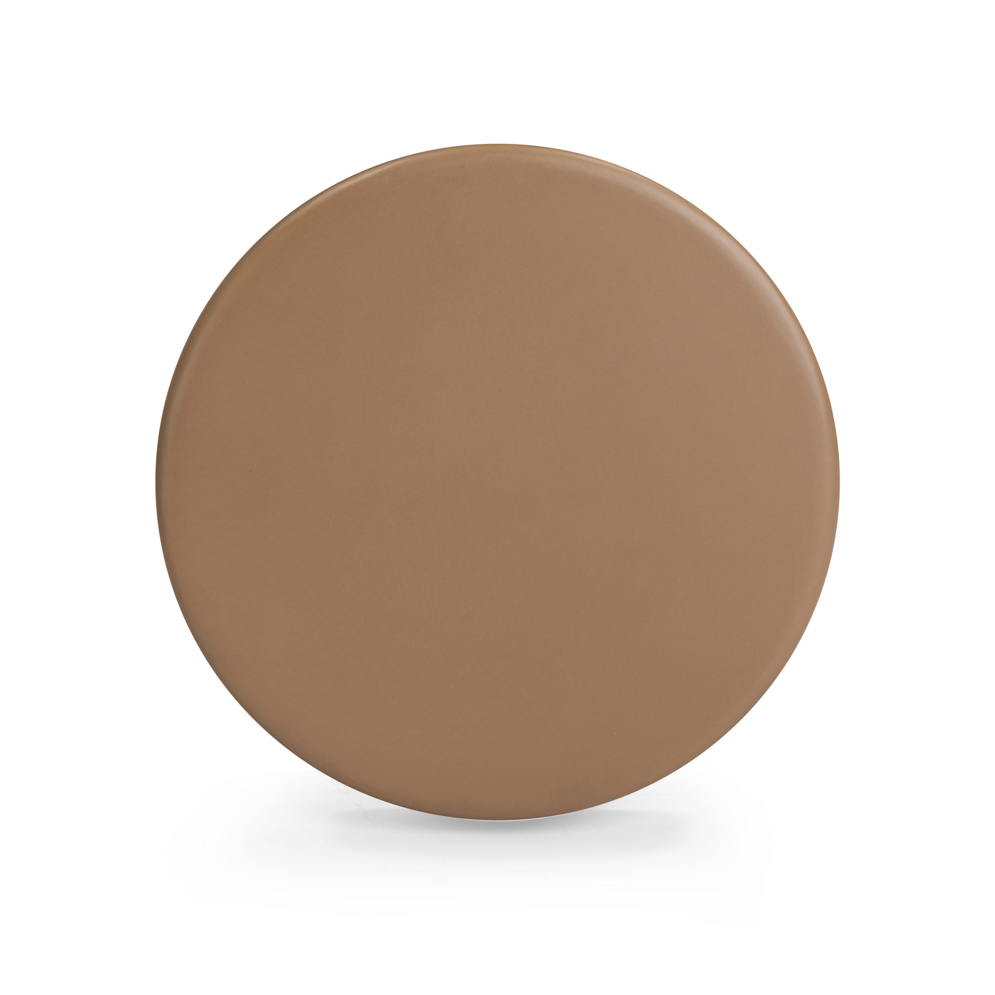 Hessa Indoor/Outdoor Concrete Chiseled Side Table - Terracotta - Image 4