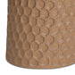 Hessa Indoor/Outdoor Concrete Chiseled Side Table - Terracotta - Image 5