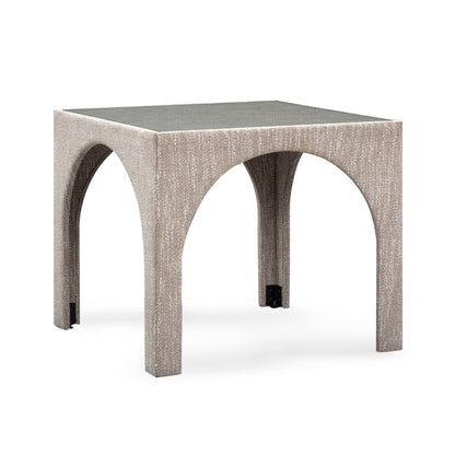 Tomlin 35" Square Mahjong Table - Beige - Image 1