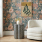 Truffle Black Mother of Pearl Shell Side Table - Image 2