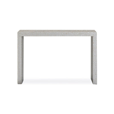 Cyprus 47" Cream Capiz Shell Console Table - Image 1