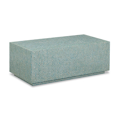 Earl 48" Shell Rectangular Coffee Table - Image 1