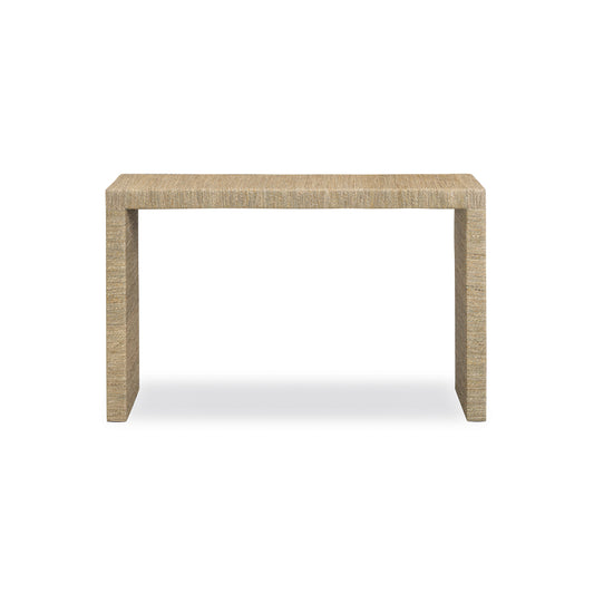 Mona 48" Natural Seagrass Console Table - Image 1