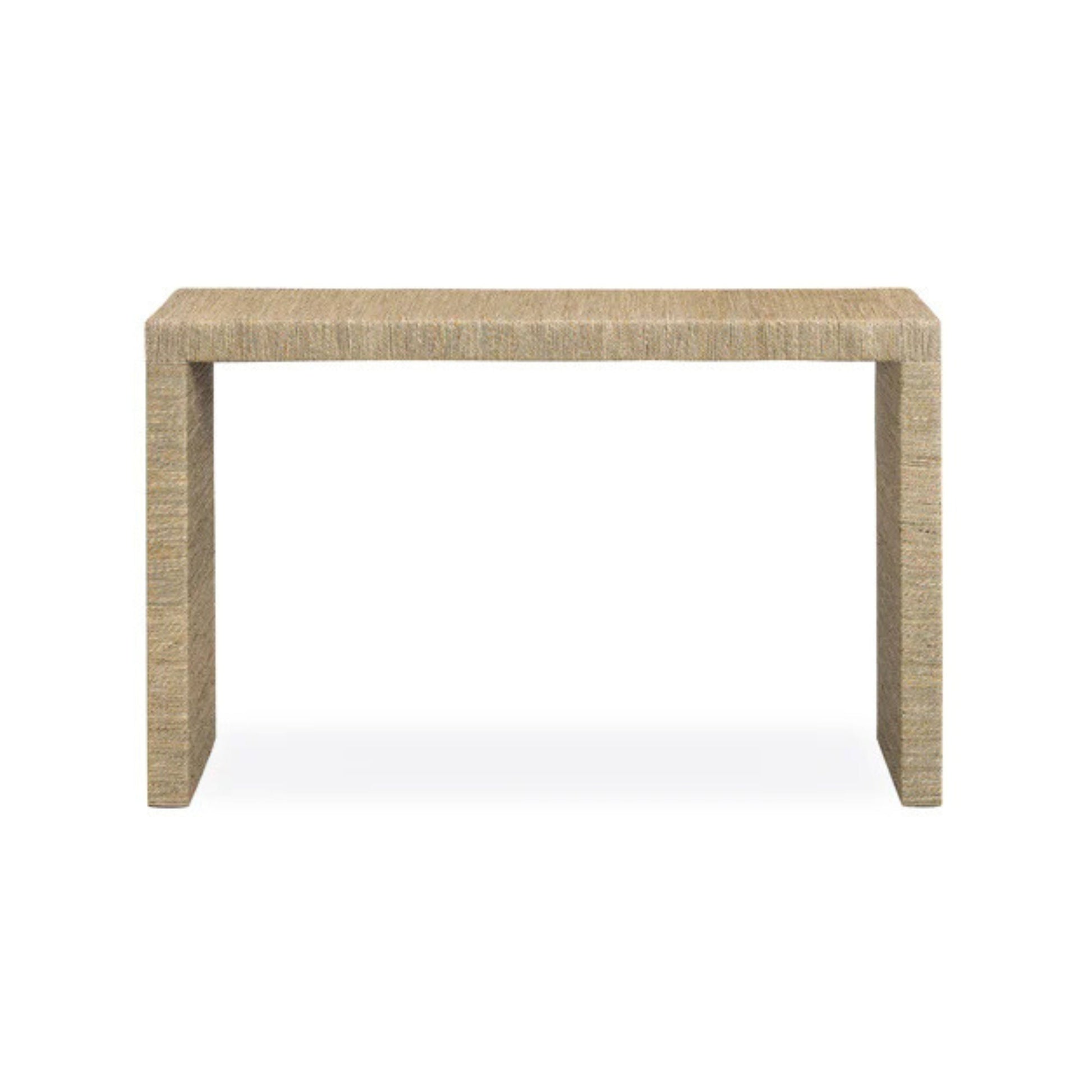Mona 48" Natural Seagrass Console Table - Image 1
