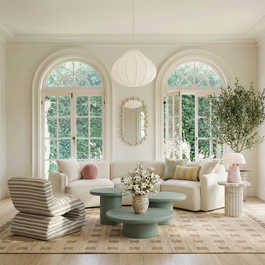 Jade Concrete Indoor/Outdoor Side Table - Image 2