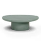 Jade Concrete Indoor/Outdoor Coffee Table (28"-34") - Green / Large - Image 3