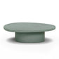 Jade Concrete Indoor/Outdoor Coffee Table (28"-34") - Green / Large - Image 4