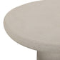 Jade Concrete Indoor/Outdoor Side Table - Cream - Image 5