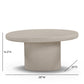 Jade Concrete Indoor/Outdoor Coffee Table (28"-34") - Cream / Medium - Image 7