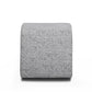 Desi Woven Performance Fabric Ottoman - Black and White - Image 6
