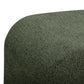 Desi Woven Performance Fabric Ottoman - Green - Image 4