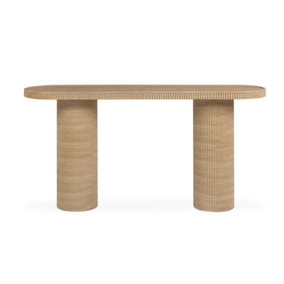 Darcy 59" Concrete Indoor/Outdoor Console Table - Image 1